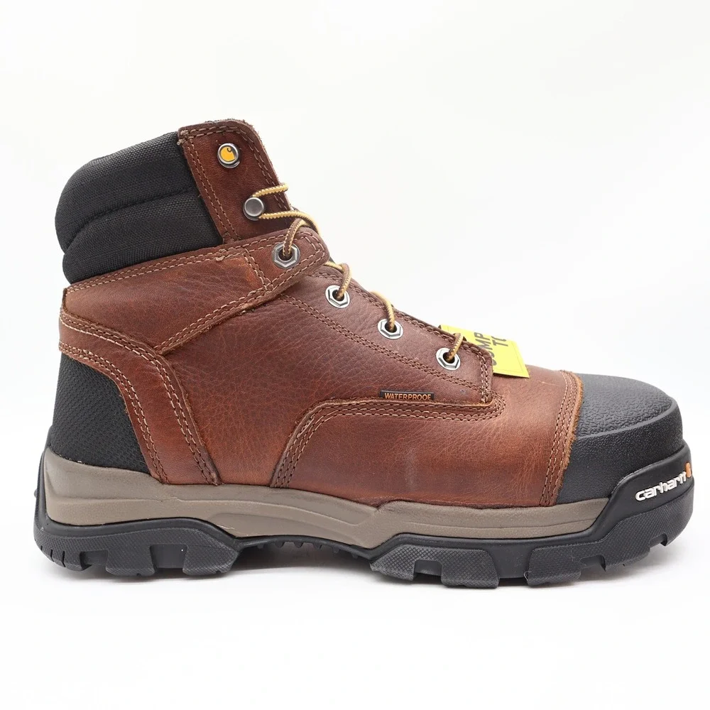 Carhartt Work Boots Mens 10.5 M Ground Force Waterproof Composite Toe CME6355